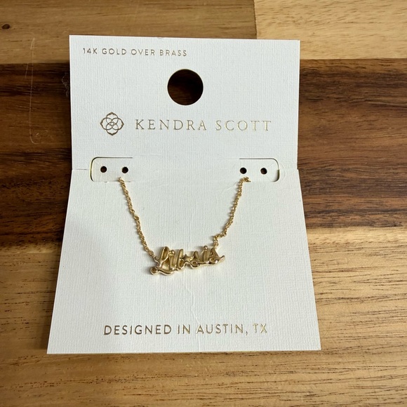 Kendra Scott Jewelry - Kendra Scott Lil Sis Pendant Necklace 19”